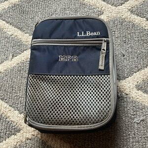 L.L Bean insulated navy blue lunch box!